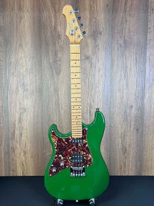 Flight Baritone Pathfinder LH Solidbody Electric Ukulele British Racing Green - LEFT HANDED