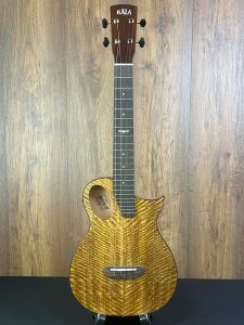 Kala Revelator Night Owl - Solid Top Mango/Okume Slimline Tenor Ukulele w/Gigbag (38mm nutwidth) #5