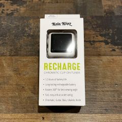 Boxed White Kala Klipz Rechargeable Clip On Ukulele Tuner 