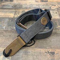 Kala Charcoal Grey Sonoma Coast Ukulele Strap K-DSTP-CL