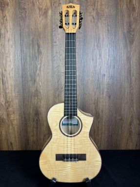 Kala KA-ASFM-T-C Solid Flamed Maple Cutaway Tenor Ukulele