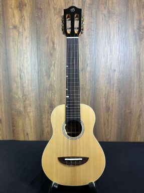 Flight CARABAO LITE Solid Spruce Top/Mango Electro Acoustic Concert Ukulele w/Gigbag #5675