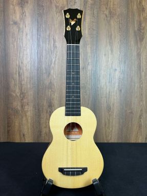 The Rebel - All Solid Spruce/Mahogany Soprano Ukulele (Double Cheese) w/Bag