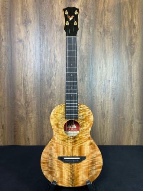 The Rebel Gloss Double Creme Tenor Ukulele All Solid Mango with gigbag #1