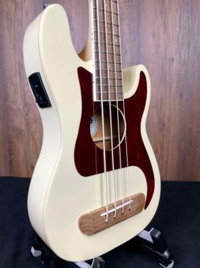 Fender Fullerton Precision Ukulele Bass - Vintage White