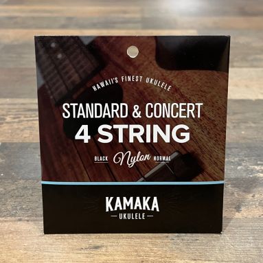 Kamaka S-1 Black Nylon Soprano and Concert Ukulele Strings