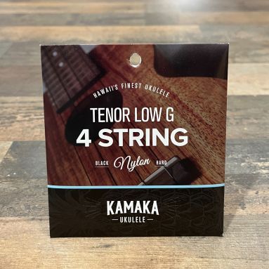 Kamaka S-3G Black Nylon Low G Tenor Ukulele Strings