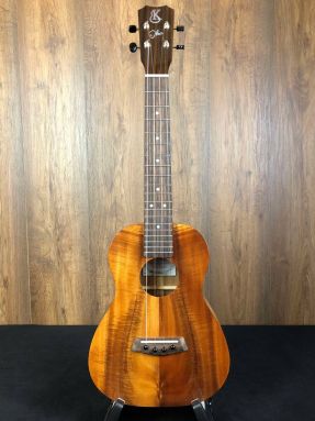 Kanile'a OHA KO-1-T Solid Hawaiian Koa Tenor Ukulele w/Gigbag #2403017 (Blemish)