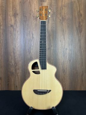 L.Luthier Le Koa S Tenor Electro Ukulele Solid Spruce/Formosan Koa in gigbag #1