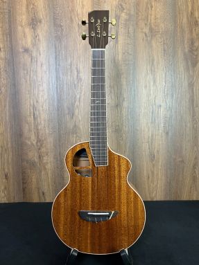 L.Luthier Le Maho Electro Tenor Ukulele Solid Mahogany in gigbag #1