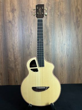 L.Luthier Le Rose Tenor Electro Ukulele Solid Spruce/Indian Rosewood in gigbag #1