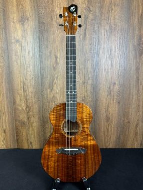 Ohana Custom USA DBK-2 Deluxe Hawaiian Koa Baritone Ukulele w/Hard Case