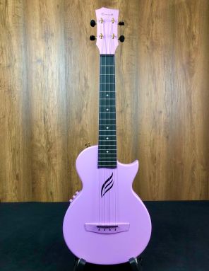 Enya Nova UE Pro Purple Electro Acoustic Tenor Ukulele AcousticPlus with accessories