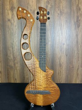 Ziegenspeck Harp-E "Cloudy" Tenor Electric Harp Ukulele