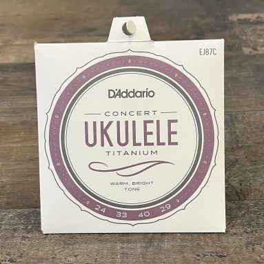 D'Addario EJ87C Titanium Concert Ukulele Strings
