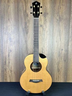 Flight Lily EQ-A Solid Cedar Top Mango Back & Side Steel String Baritone Ukulele w/Gigbag