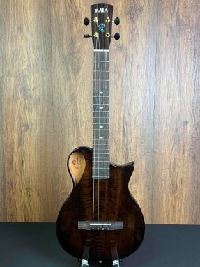 Kala Revelator Nautilus Horizon - Mango/Mahogany Tenor Ukulele w/Amber Waves #739