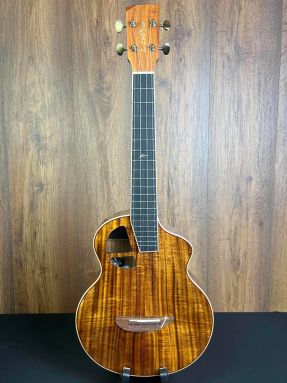 L.Luthier Le Koa Tenor Electro Ukulele All Solid Formosan Koa in gigbag #1