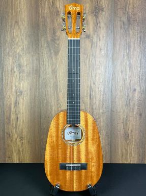 Uma UK-20STP-N Natural Solid Mahogany PINEAPPLE Tenor Ukulele w/Gigbag (38mm nut width)