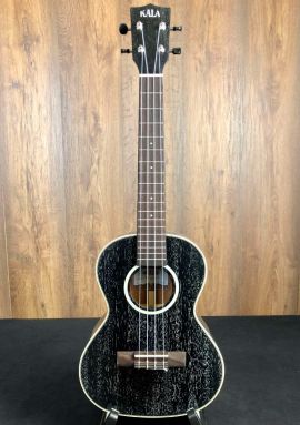 Kala KA-SDH-T All Solid Mahogany "Salt & Pepper Doghair" Tenor Ukulele w/gigbag