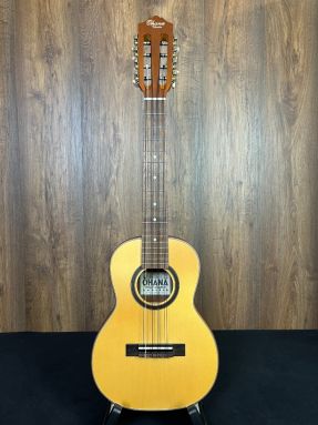 Ohana TK70-8 All Solid Spruce/Mahogany 8 String Tenor Ukulele