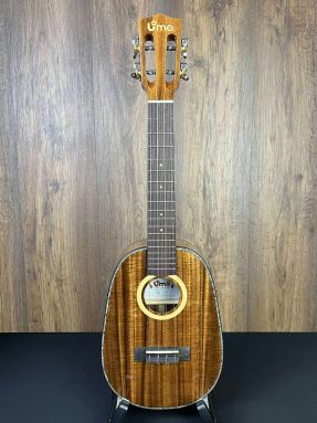 Uma UK-30SCP EVO All Solid Acacia PINEAPPLE Concert Ukulele w/Gigbag #1