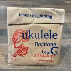 Guadalupe Hand Made Baritone Scale Tenor Low GCEA Tuning Silk Core Nylon Wound Ukulele Strings