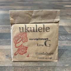 Guadalupe Soprano/Concert Low G Silk Core Ukulele Strings