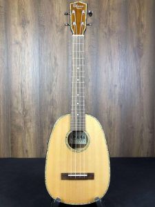 Ohana PKT-70G All Solid Spruce/Mahogany Tenor Pineapple Ukulele