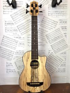 Kala Spalted Maple Electro Acoustic uBass