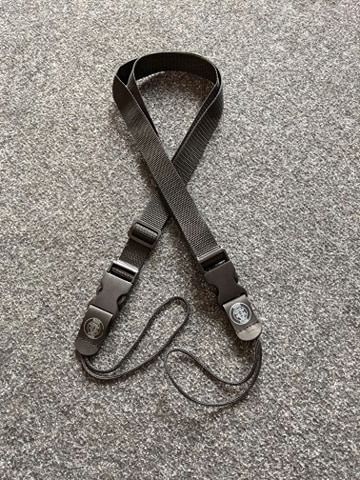 Black Nylon Ukulele Banjo Strap | Magic Fluke Instrument Strap